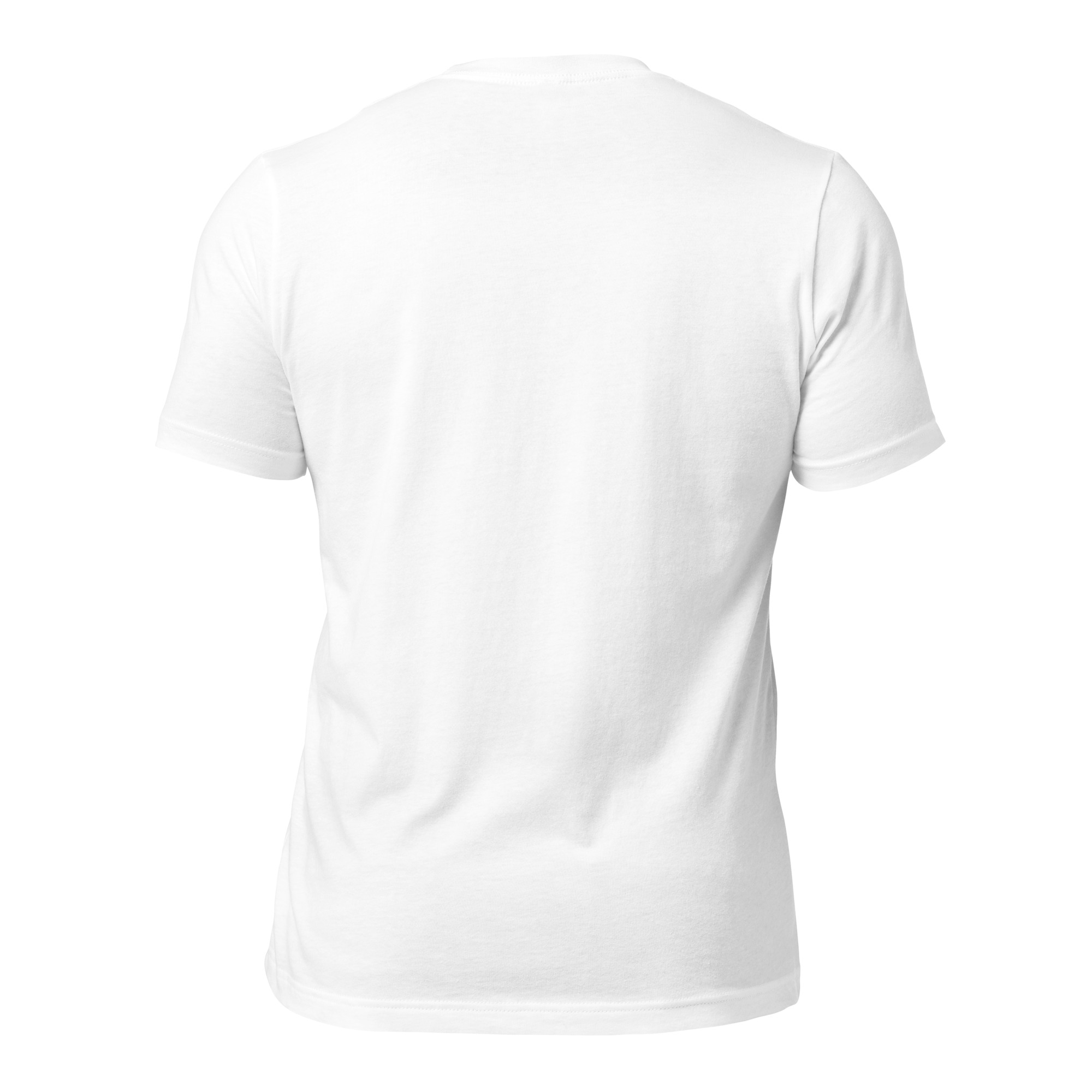 B+ Logo White Unisex t-shirt - Image 5