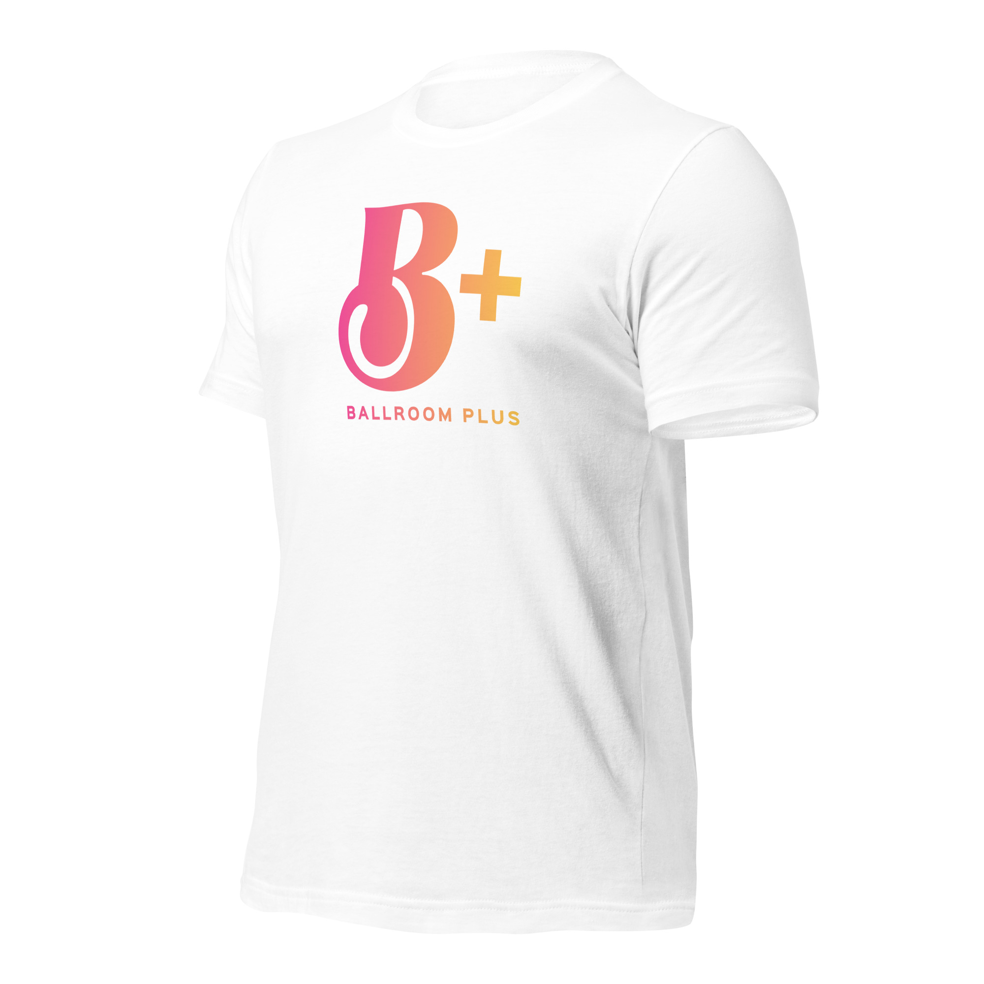 B+ Logo White Unisex t-shirt - Image 3