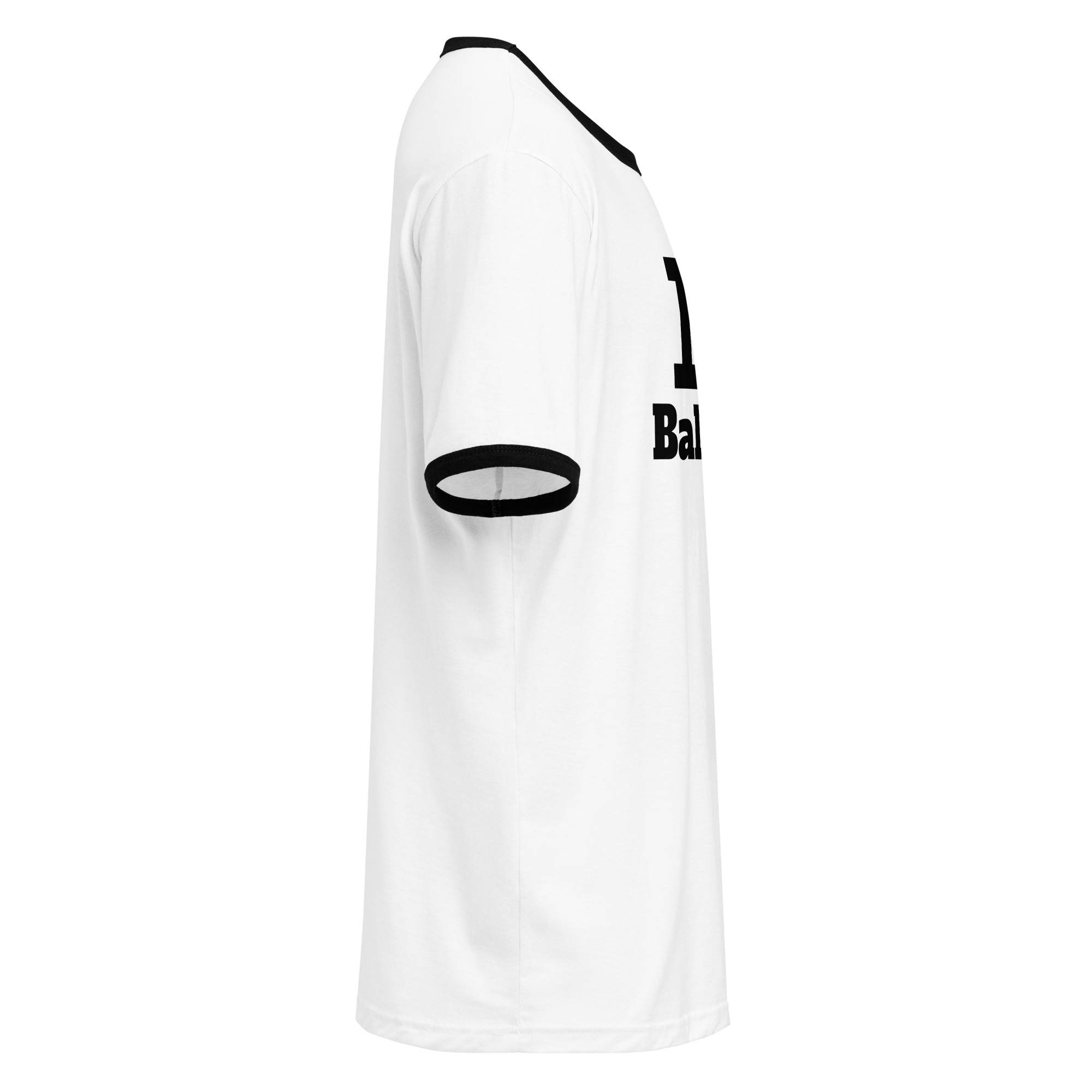 I Love Ballroom Unisex Ringer T-shirt - Image 4